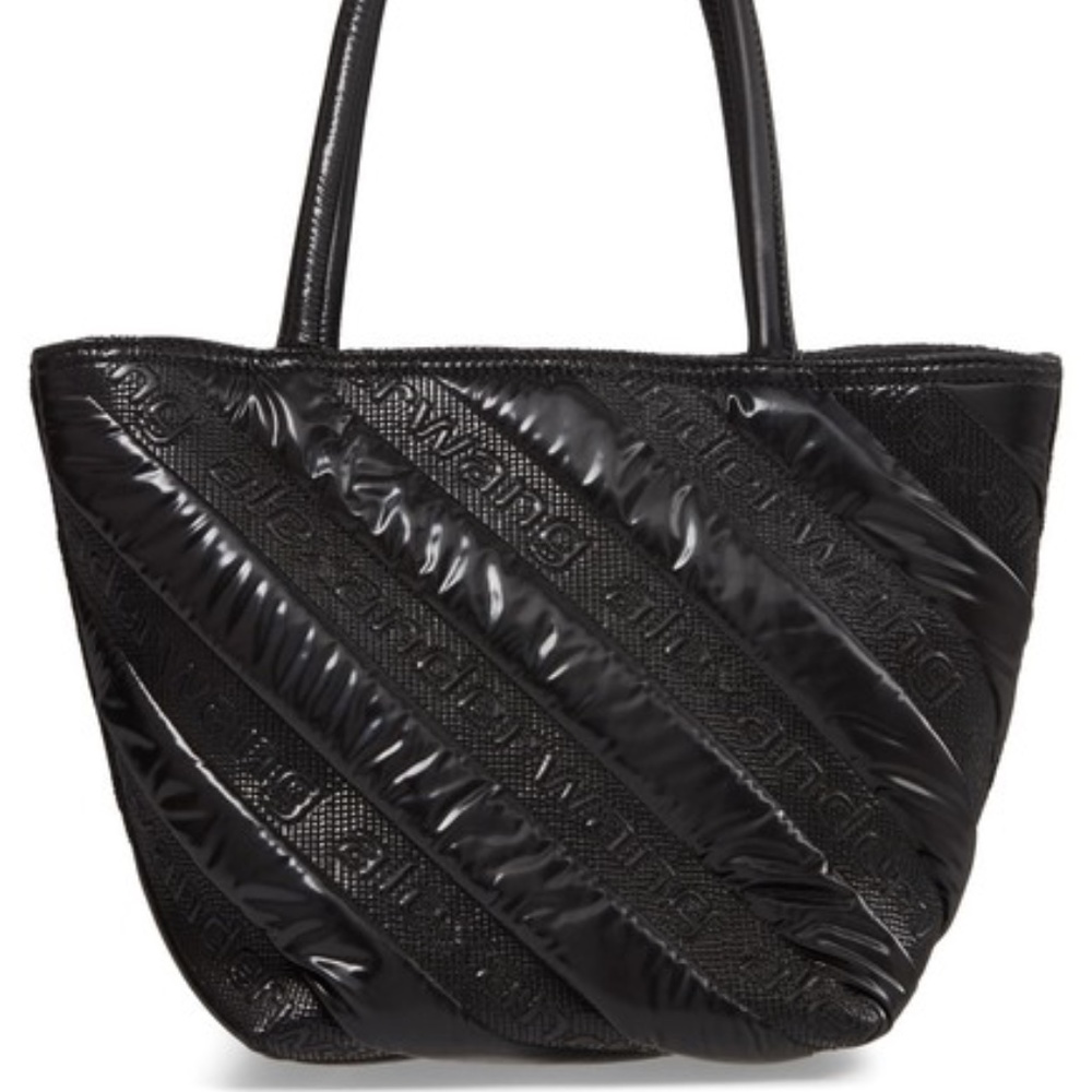 ALEXANDER WANG ROXY QUILTED LOGO TOTE